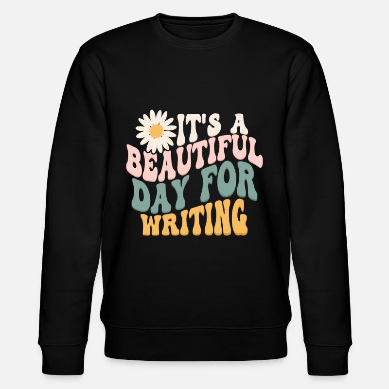 Écriture - Sweat bio CHANGER Stanley/Stella Unisexe - noir