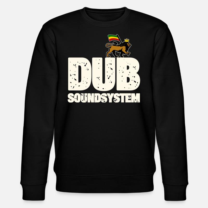 Dub Soundsystem - Stanley/Stella Unisex Bio-Sweatshirt CHANGER  - Schwarz