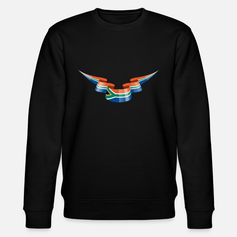 Bannière drapeau Afrique du Sud - Sweat bio CHANGER Stanley/Stella Unisexe - noir
