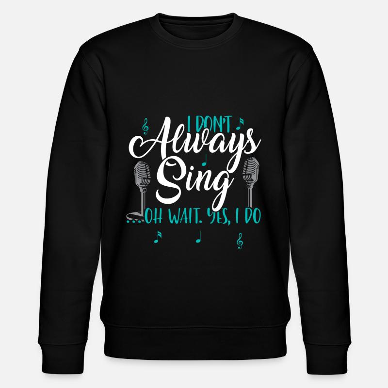 Schauspieler Theater Schauspielerin Bühne Musical - Stanley/Stella Unisex Bio-Sweatshirt CHANGER  - Schwarz