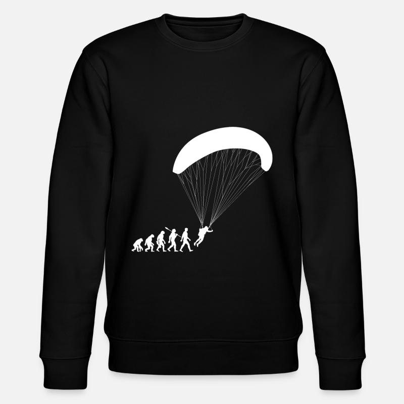 Evolution Parapente Vol - Sweat bio CHANGER Stanley/Stella Unisexe - noir