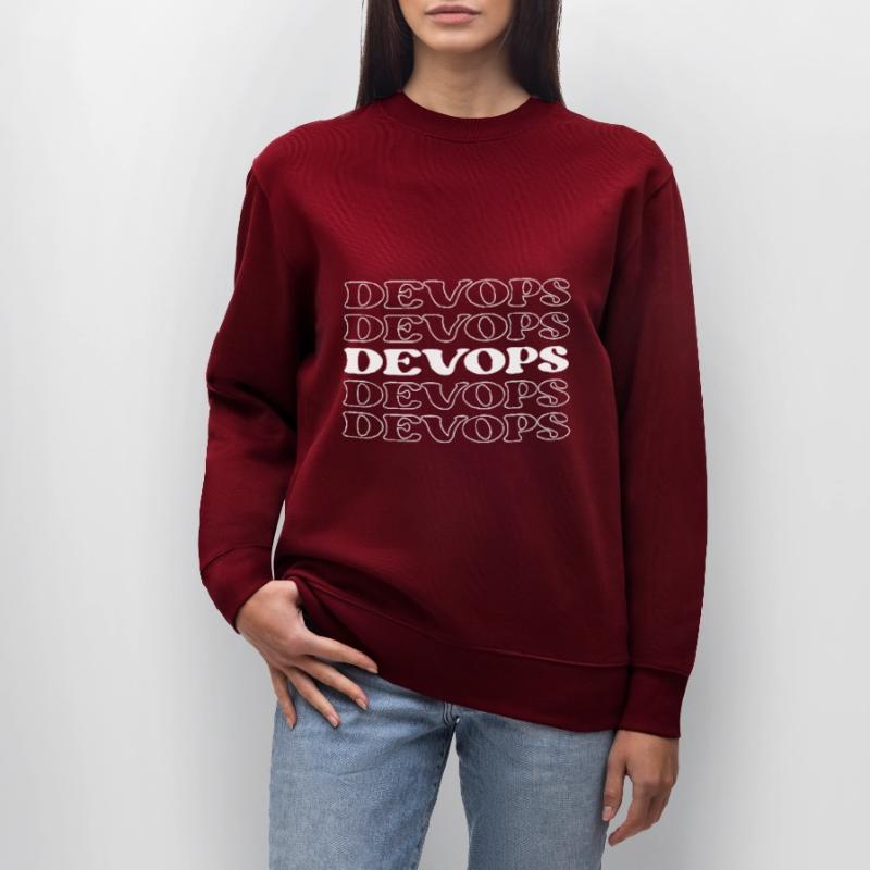 Devops Developer Operations Engineer Devops Stanley/Stella CHANGER Unisex Organic Sweatshirt