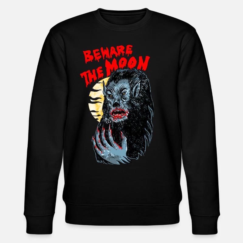 wolfi - Stanley/Stella Unisex Bio-Sweatshirt CHANGER  - Schwarz