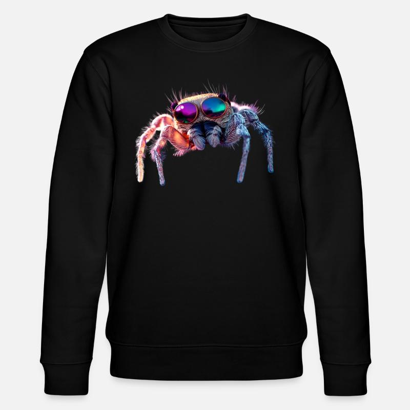Spider Tarantula Love Arachnid Spiders - Stanley/Stella CHANGER Unisex Organic Sweatshirt - black