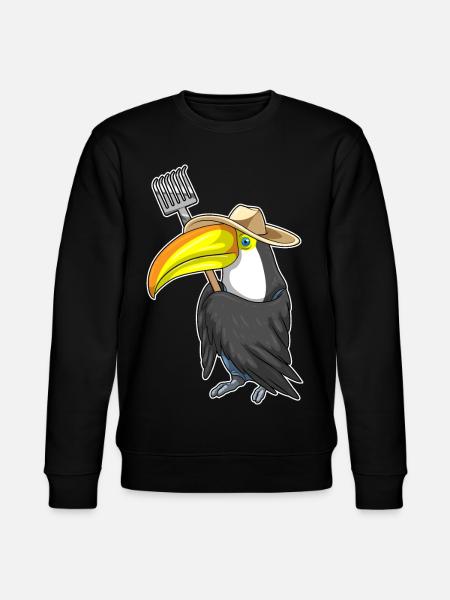 Toucan Farmer Harke Farm - Stanley/Stella CHANGER Unisex Organic Sweatshirt - black
