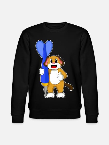 Fléchette de chien - Sweat bio CHANGER Stanley/Stella Unisexe - noir