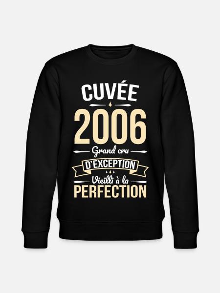 2006 – Perfekt gereift - Stanley/Stella Unisex Bio-Sweatshirt CHANGER  - Schwarz