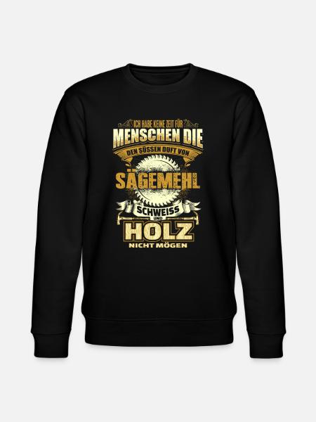 Carpenter - wood, sawdust, welding - Stanley/Stella CHANGER Unisex Organic Sweatshirt - black
