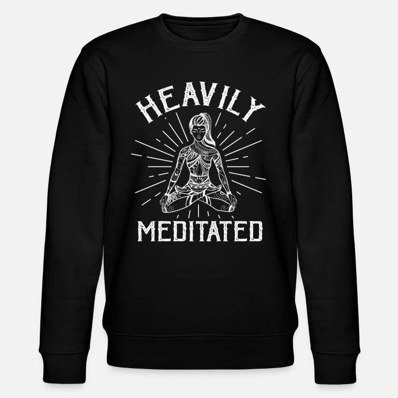Fortement médité - Sweat bio CHANGER Stanley/Stella Unisexe - noir