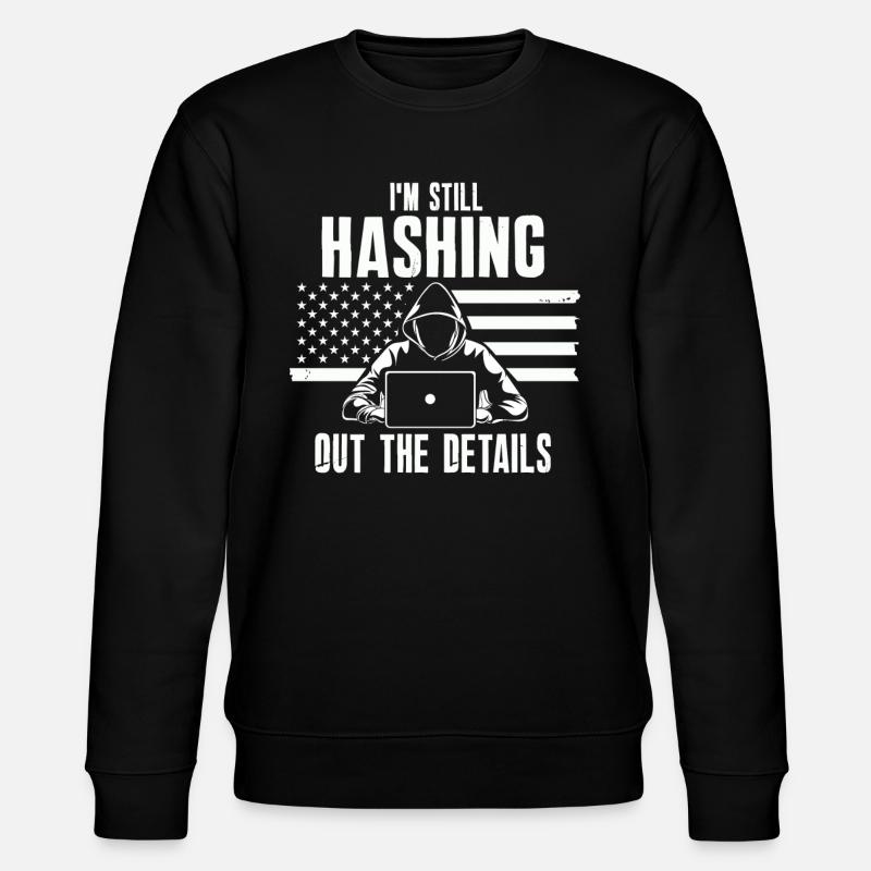 Ethical Hacker Cybersecurity Expertise - Stanley/Stella CHANGER Unisex Organic Sweatshirt - black