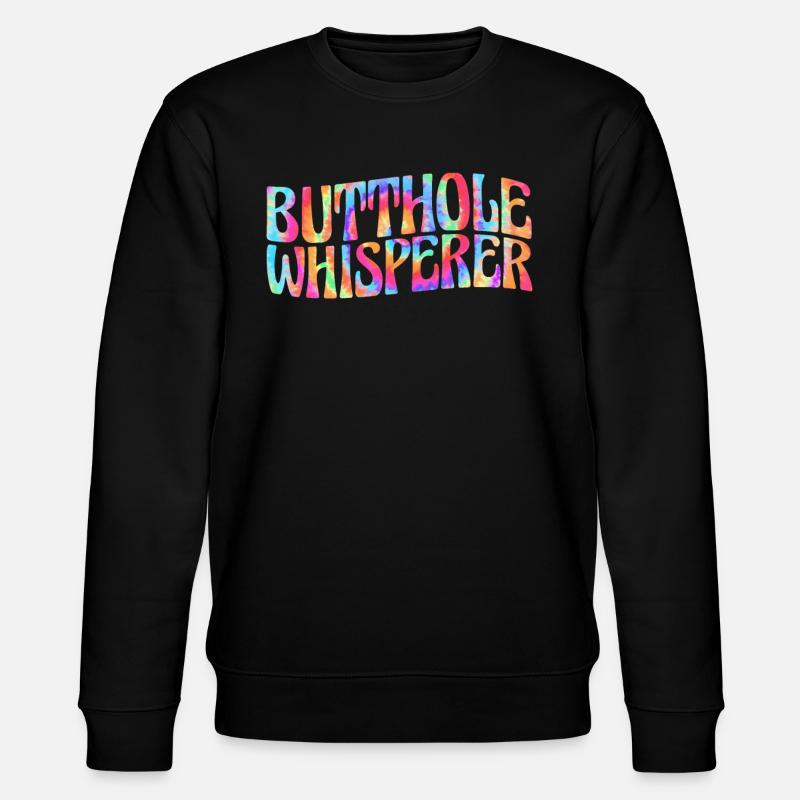 Chuchoteur de trou du cul - Sweat bio CHANGER Stanley/Stella Unisexe - noir