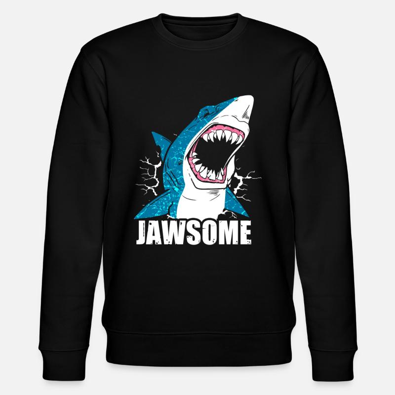 Requin requin - Sweat bio CHANGER Stanley/Stella Unisexe - noir