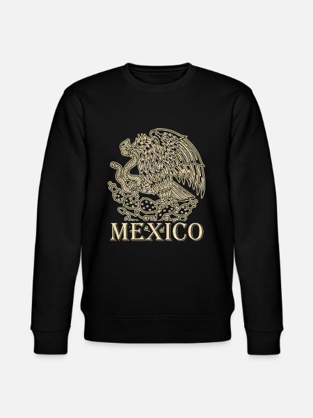 Mexiko Wappen - Stanley/Stella Unisex Bio-Sweatshirt CHANGER  - Schwarz