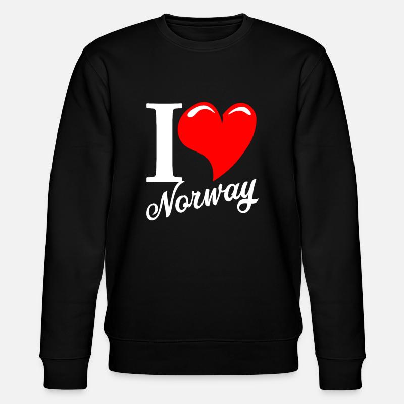 Norway - Stanley/Stella CHANGER Unisex Organic Sweatshirt - black