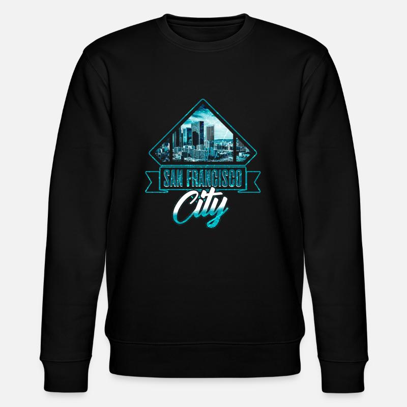 San Francisco - Sweat bio CHANGER Stanley/Stella Unisexe - noir