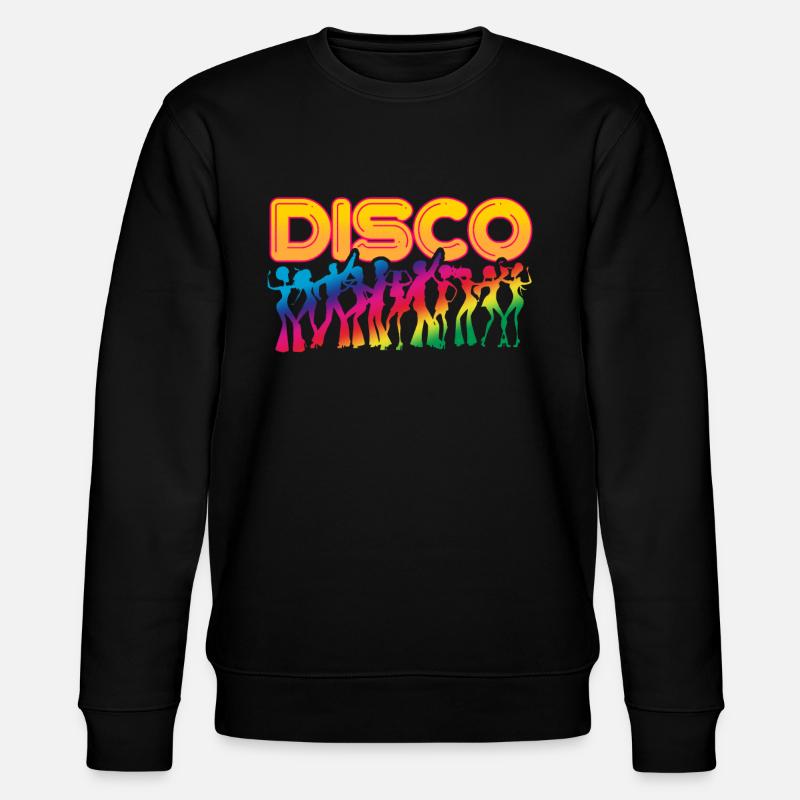 Disco Musik - Stanley/Stella Unisex Bio-Sweatshirt CHANGER  - Schwarz
