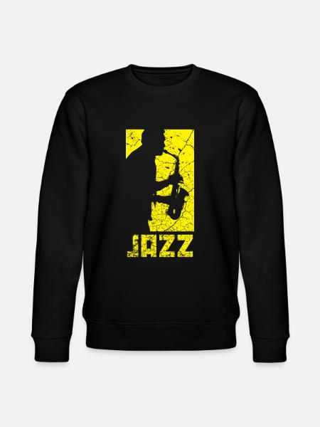 Jazz - Stanley/Stella Unisex Bio-Sweatshirt CHANGER - Schwarz
