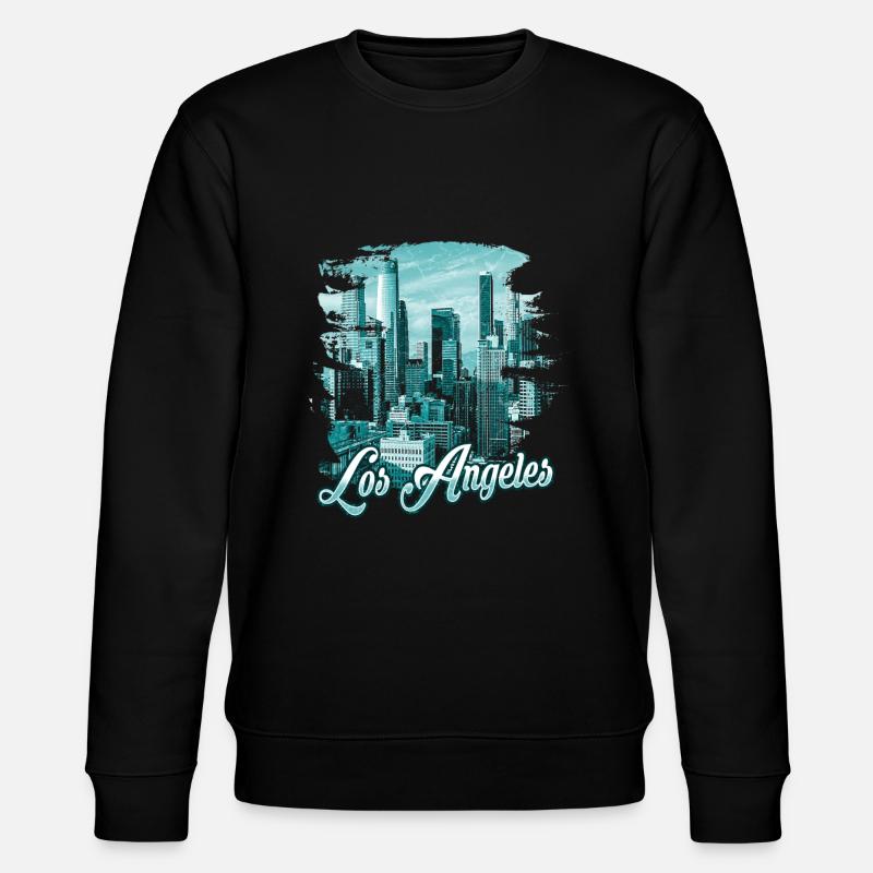 Los Angeles - Stanley/Stella Unisex Bio-Sweatshirt CHANGER  - Schwarz
