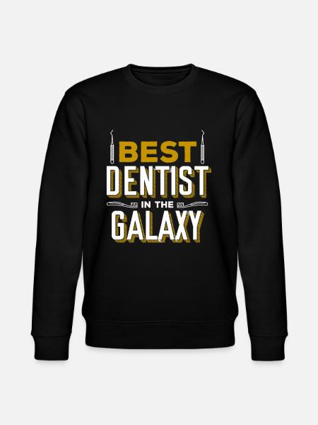 Dentist Dentist - Stanley/Stella CHANGER Unisex Organic Sweatshirt - black