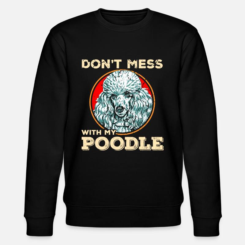 Caniche - Sweat bio CHANGER Stanley/Stella Unisexe - noir