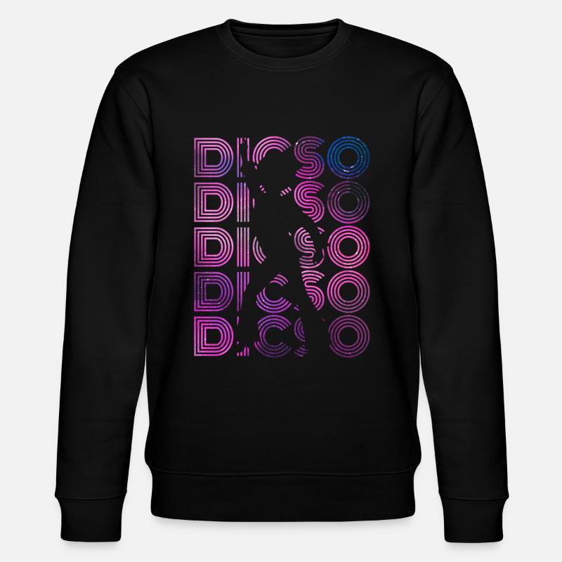 Disco Musik Tanzen - Stanley/Stella Unisex Bio-Sweatshirt CHANGER - Schwarz