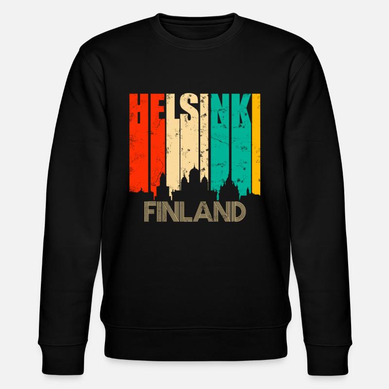 Helsinki - Sweat bio CHANGER Stanley/Stella Unisexe - noir