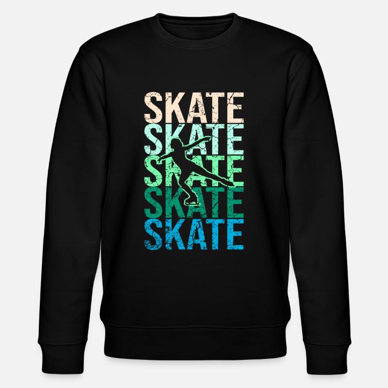 Figure skating Figure skating - Stanley/Stella CHANGER Unisex Organic Sweatshirt - black