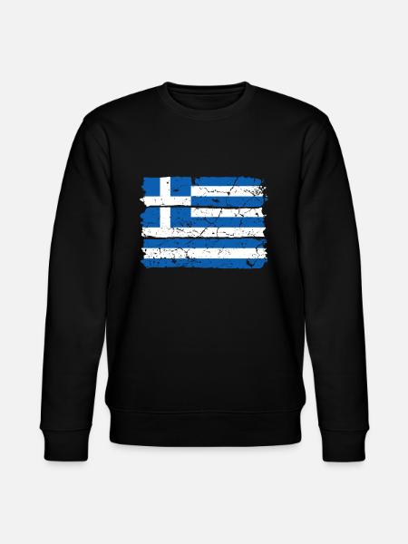 Drapeau de la Grèce - Sweat bio CHANGER Stanley/Stella Unisexe - noir