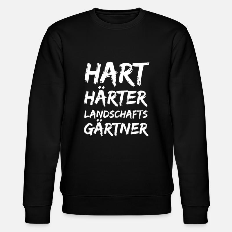 Landschaftsgärtner - Stanley/Stella Unisex Bio-Sweatshirt CHANGER  - Schwarz