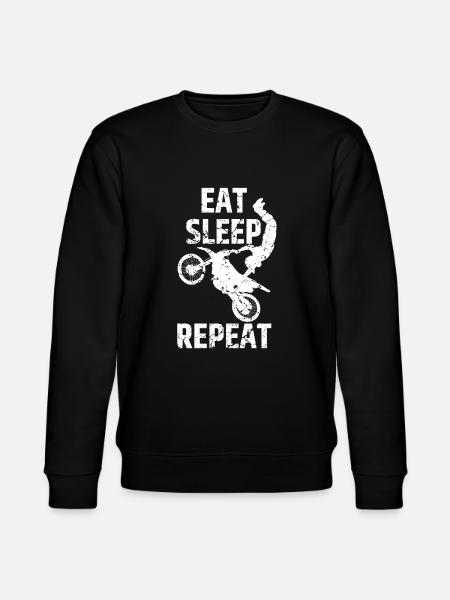 Motocross - Stanley/Stella CHANGER Unisex Organic Sweatshirt - black
