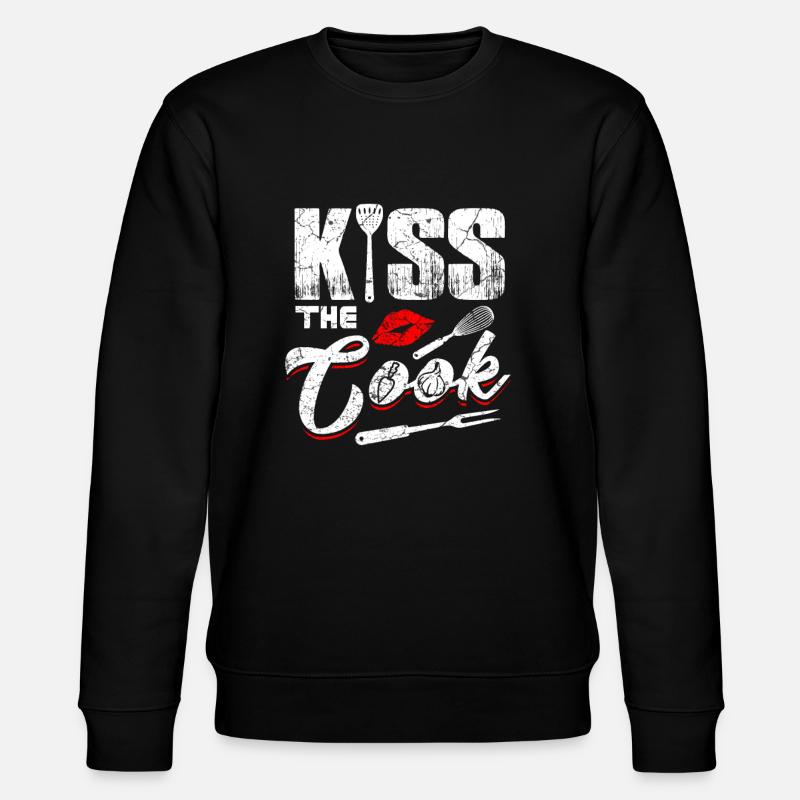 Embrassez le cuisinier - Sweat bio CHANGER Stanley/Stella Unisexe - noir