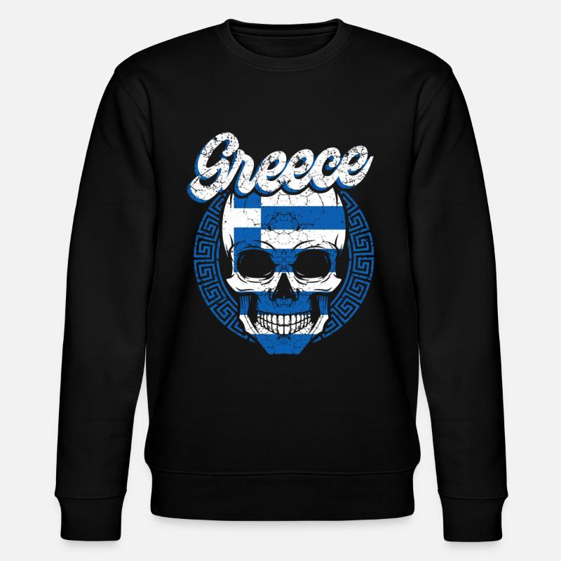 Grèce - Sweat bio CHANGER Stanley/Stella Unisexe - noir