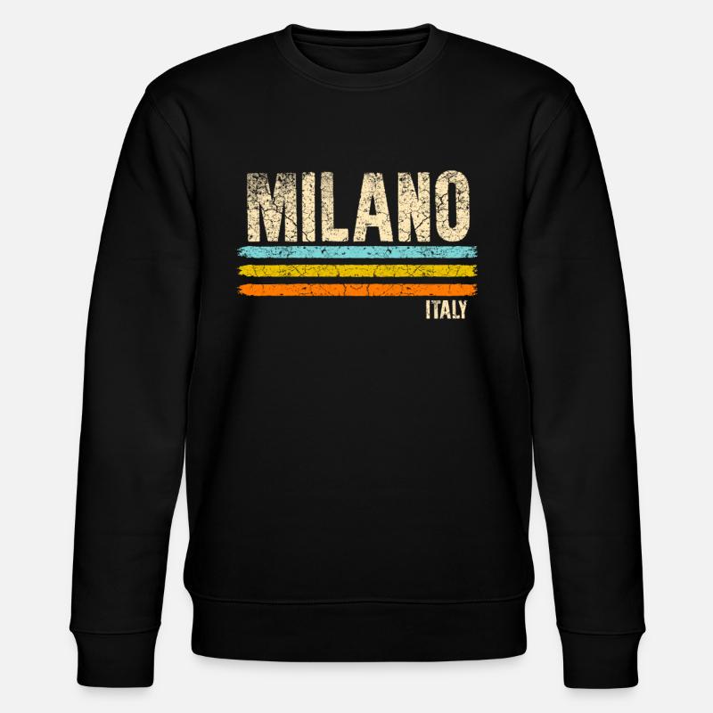 Mailand - Stanley/Stella Unisex Bio-Sweatshirt CHANGER  - Schwarz