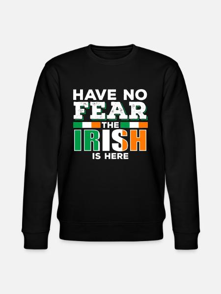 Irish Ireland - Stanley/Stella CHANGER Unisex Organic Sweatshirt - black