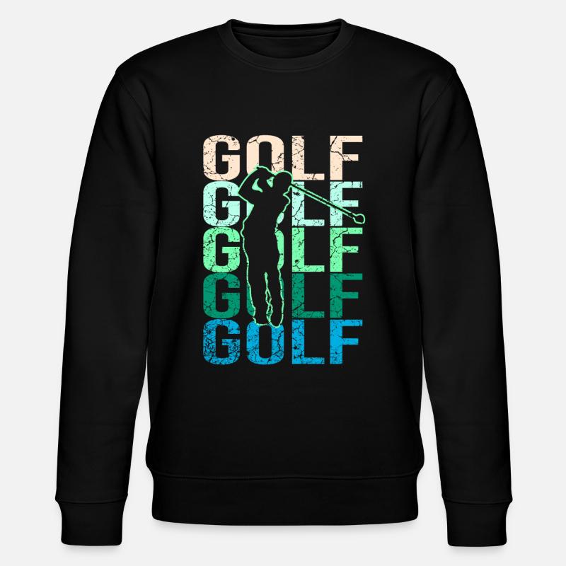 Le golf - Sweat bio CHANGER Stanley/Stella Unisexe - noir