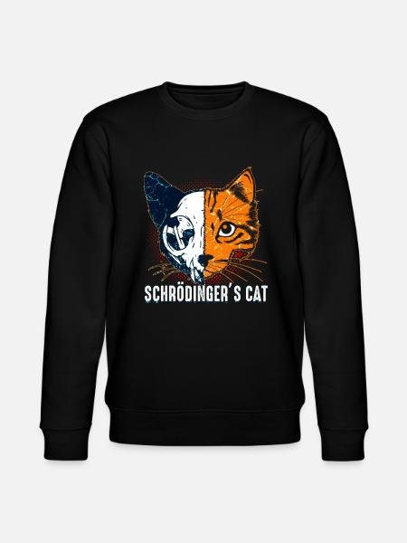Schrödinger's Cat - Stanley/Stella CHANGER Unisex Organic Sweatshirt - black