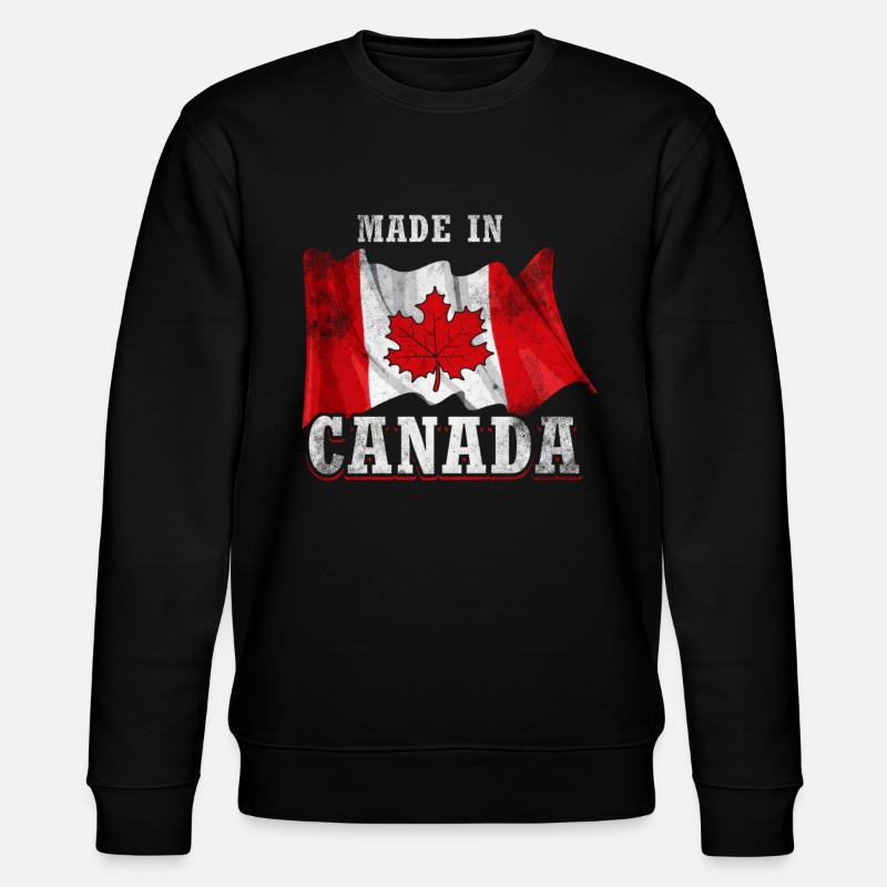 Made in Canada - Stanley/Stella Unisex Bio-Sweatshirt CHANGER - Schwarz