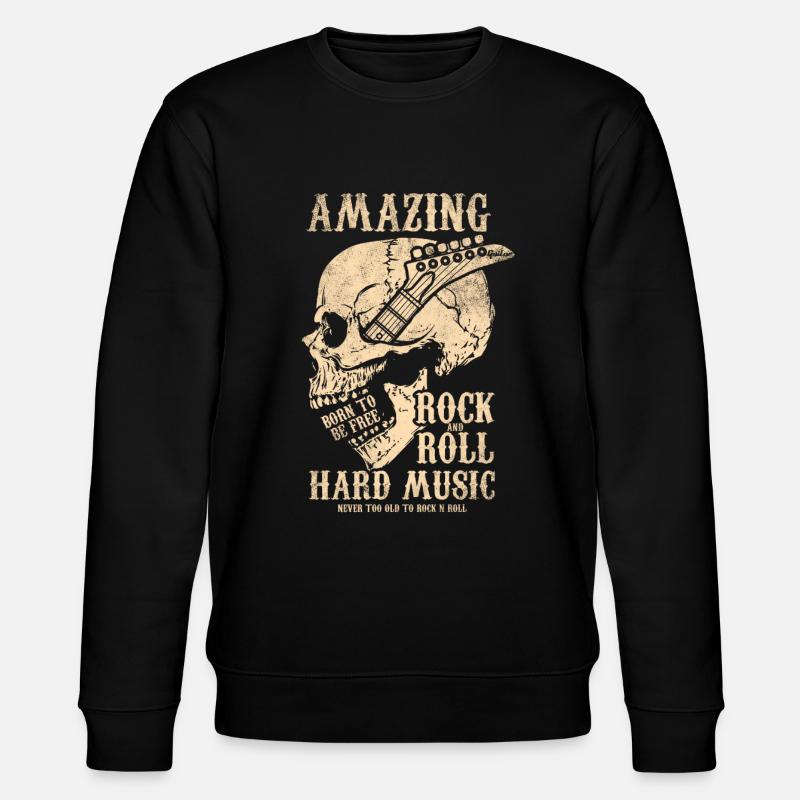 Rock’n’roll - Sweat bio CHANGER Stanley/Stella Unisexe - noir
