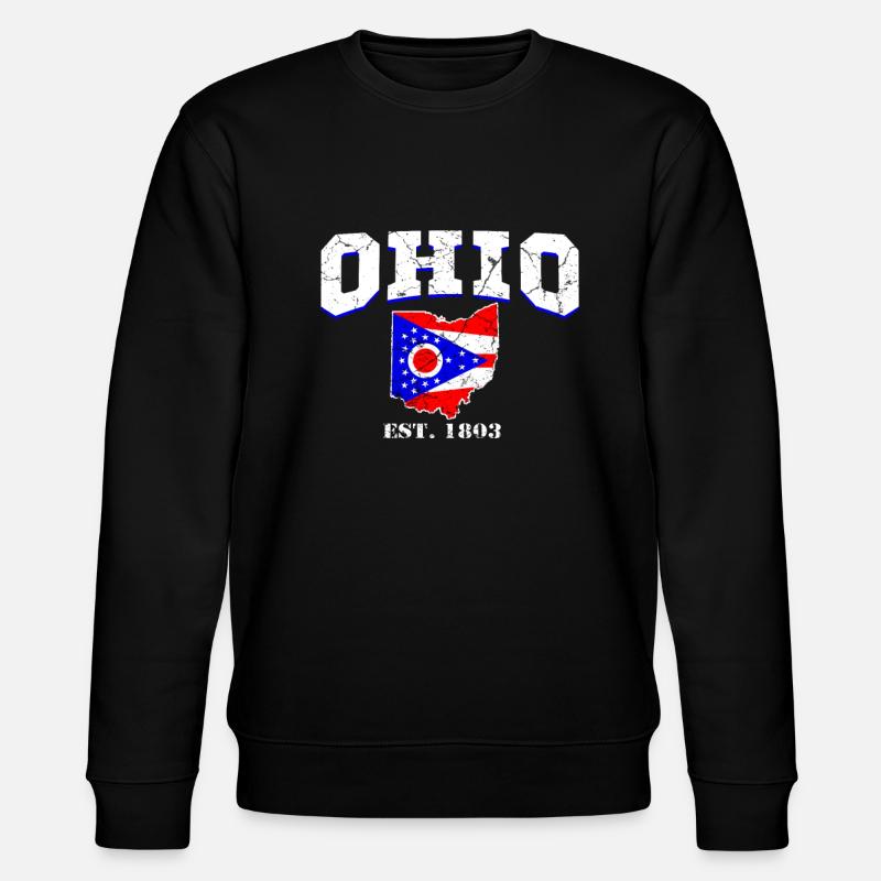 Ohio est. - Sweat bio CHANGER Stanley/Stella Unisexe - noir