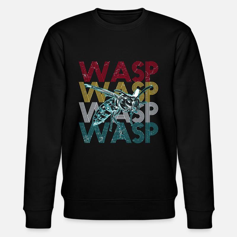 wasp - Stanley/Stella CHANGER Unisex Organic Sweatshirt - black