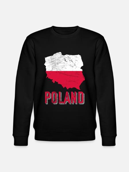 Pologne - Sweat bio CHANGER Stanley/Stella Unisexe - noir