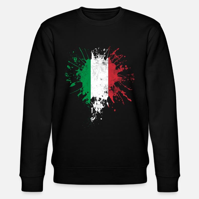 Italie Drapeau - Sweat bio CHANGER Stanley/Stella Unisexe - noir