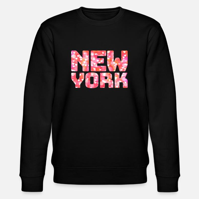 J'aime New York - Sweat bio CHANGER Stanley/Stella Unisexe - noir
