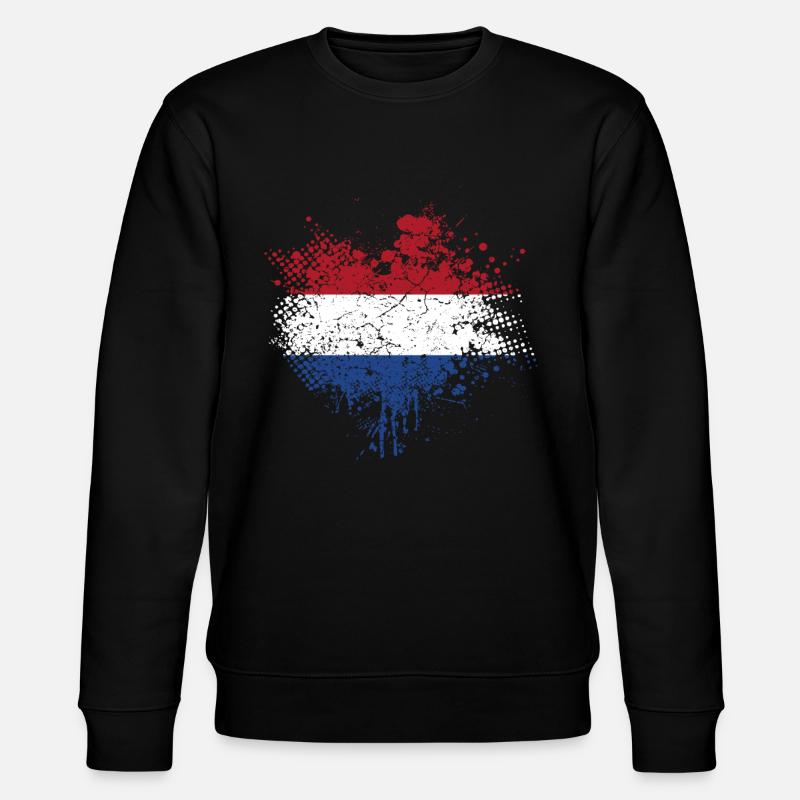 Pays-Bas Pavillon - Sweat bio CHANGER Stanley/Stella Unisexe - noir