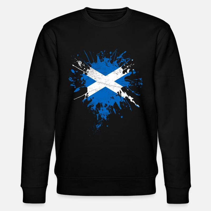 Drapeau de l’Écosse - Sweat bio CHANGER Stanley/Stella Unisexe - noir