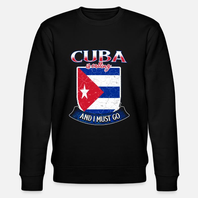 Cuba - Sweat bio CHANGER Stanley/Stella Unisexe - noir