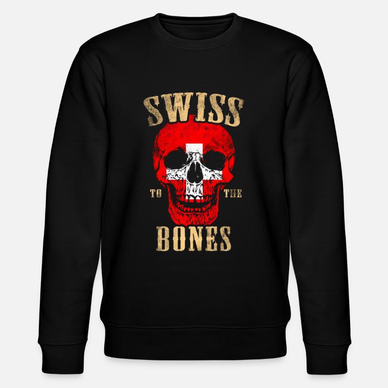 Suisses jusqu’aux os - Sweat bio CHANGER Stanley/Stella Unisexe - noir