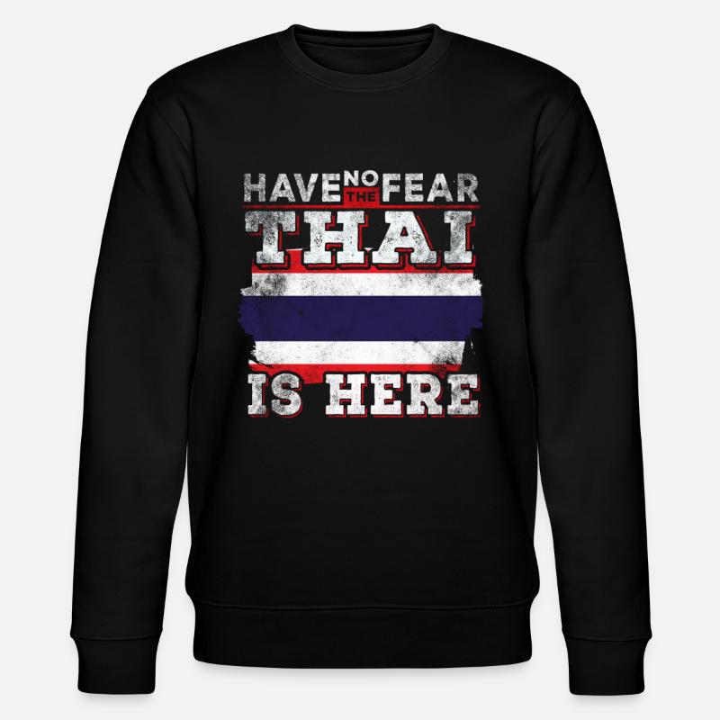 Drôle de Thaïlandais - Sweat bio CHANGER Stanley/Stella Unisexe - noir