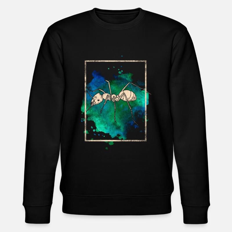 Fourmis - Sweat bio CHANGER Stanley/Stella Unisexe - noir