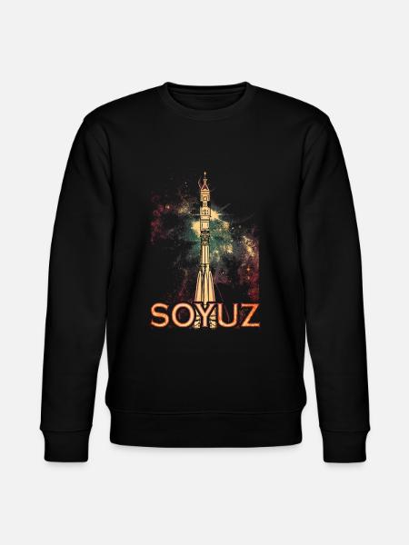 Fusée Soyouz Soyuz - Sweat bio CHANGER Stanley/Stella Unisexe - noir